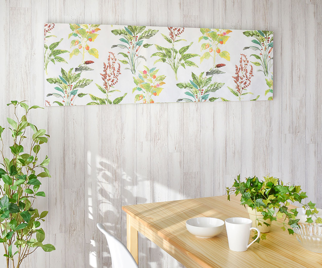 楽天市場】【4000円OFFクーポン配布】ファブリックパネル ボタニカル