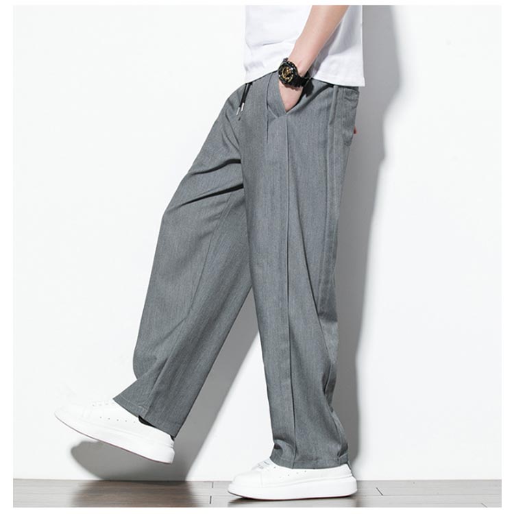 楽天市場】M-5XL！ワイドパンツ メンズ 長ズボン イージーパンツ