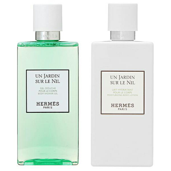 セット】 エルメス HERMES ナイルの庭 ボディケアセット (シャワー