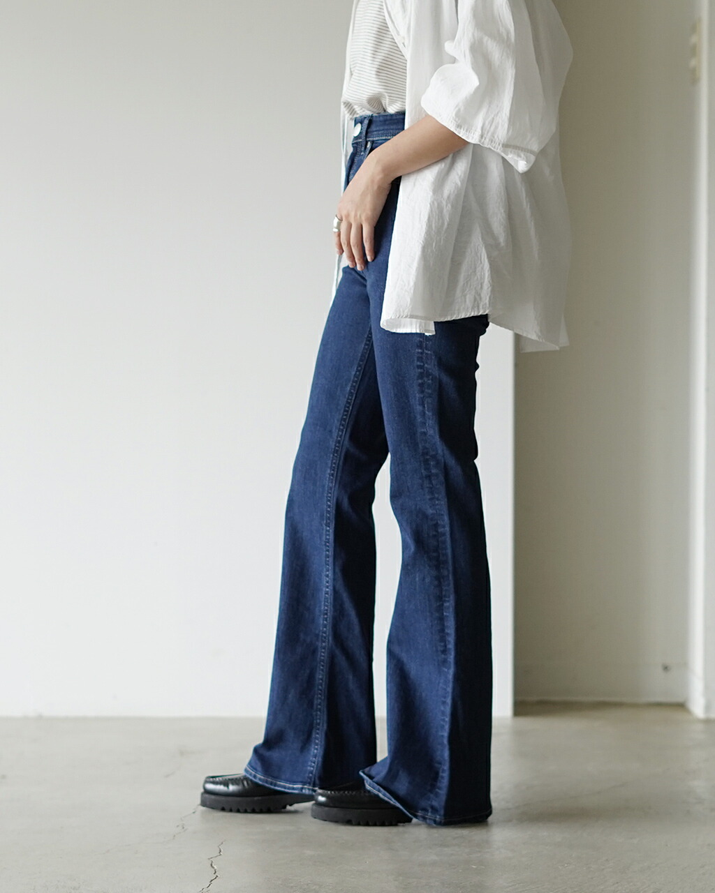 楽天市場】【スーパーSALE×P10倍】ヤヌーク YANUK ブーツカット デニム