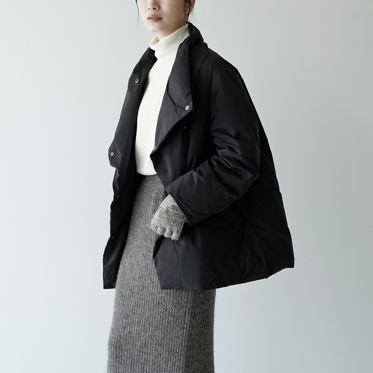 楽天市場】ロフトラボ The Loft labo スクエア ミドル ダウンコート