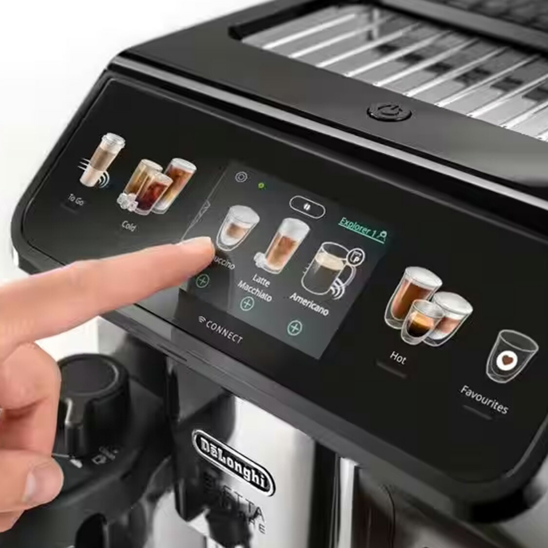 楽天市場】デロンギ エレッタ エクスプロア Wi-Fiモデル 全自動
