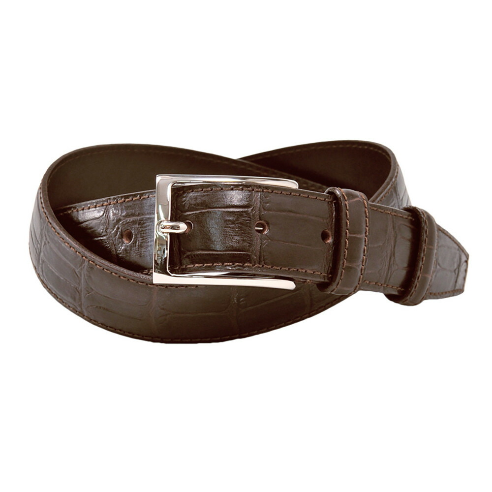 felisi フェリージ レザーベルト エンボスクロコ 型押し 85/07/SA 3cm