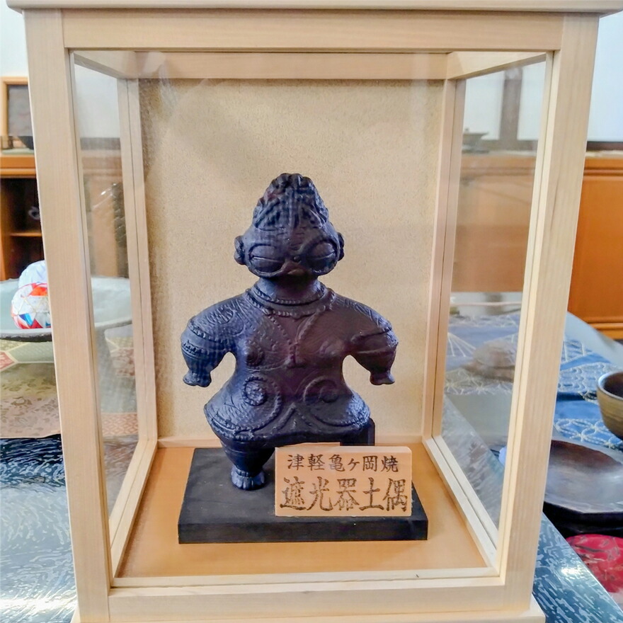楽天市場】【ふるさと納税】遮光器土偶の置物 (中)｜青森 津軽 縄文 ど