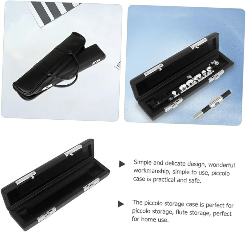 楽天市場】フルートケース 16穴用 フルート 収納 楽器 管楽器 ハード