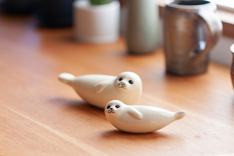 アザラシ（リサ・ラーソン／Lisa Larson） フリーデザイン ｜ 北欧