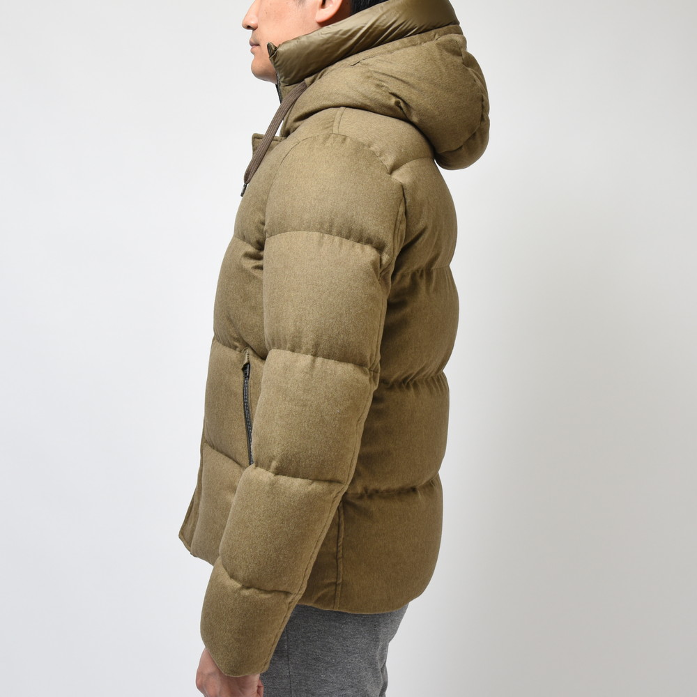 HERNO（ヘルノ）ウォーターレペレントシルクカシミアサキソニーダウン