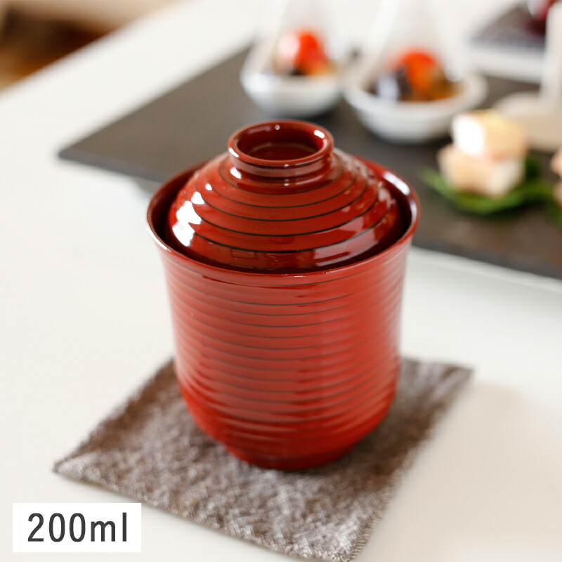 楽天市場】【SSクーポン配布中】千筋 小吸物椀 蓋付き 7.5cm 根来（内