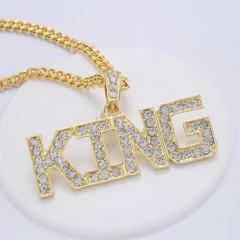 楽天市場】ネックレス メンズ KING ストリート ヒップホップ HIPHOP