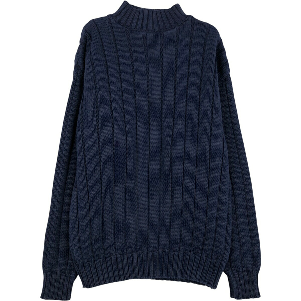 古着 80～90年代 エディーバウアー Eddie Bauer 黒タグ ハイネック