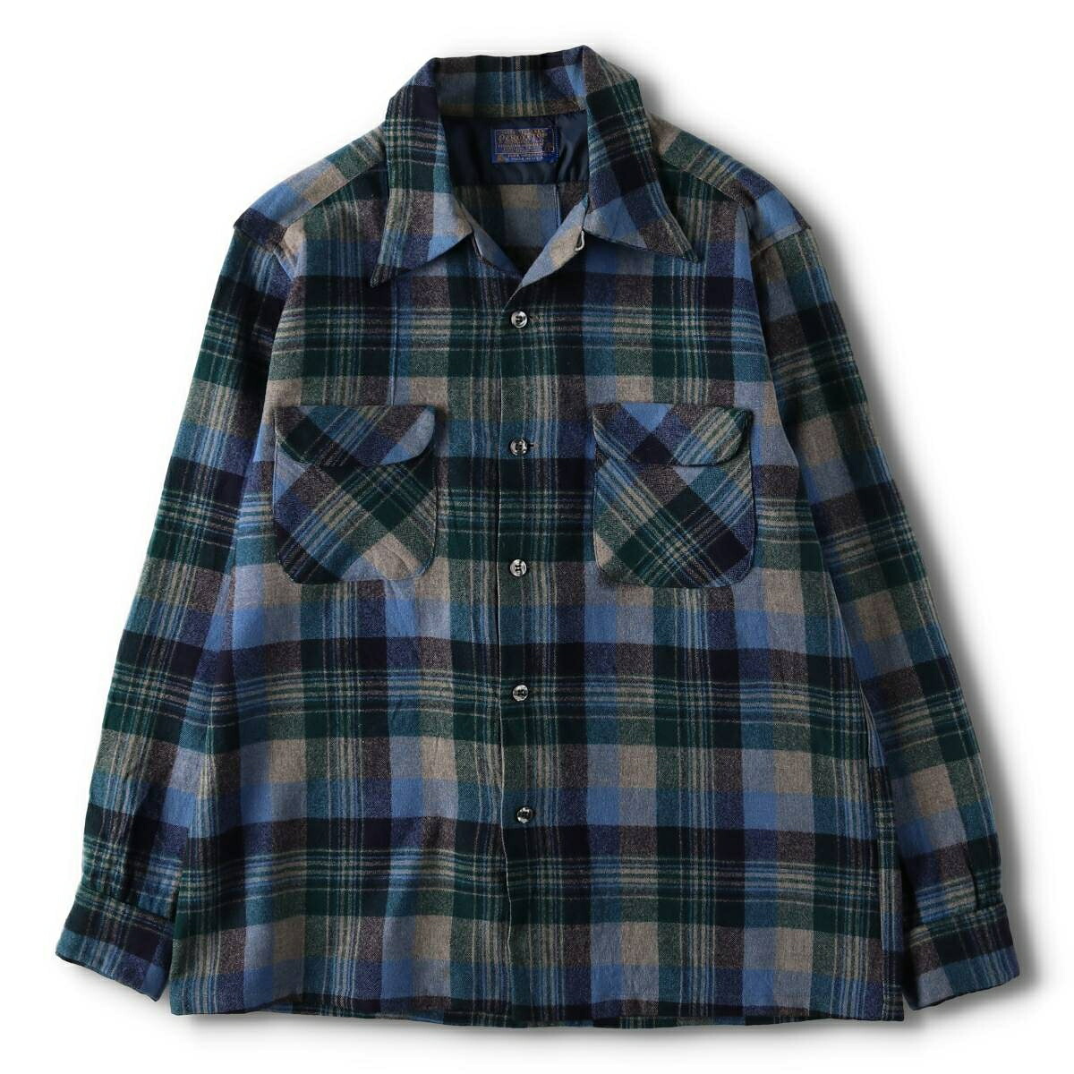 古着 70年代 ペンドルトン PENDLETON ボードシャツ チェック柄
