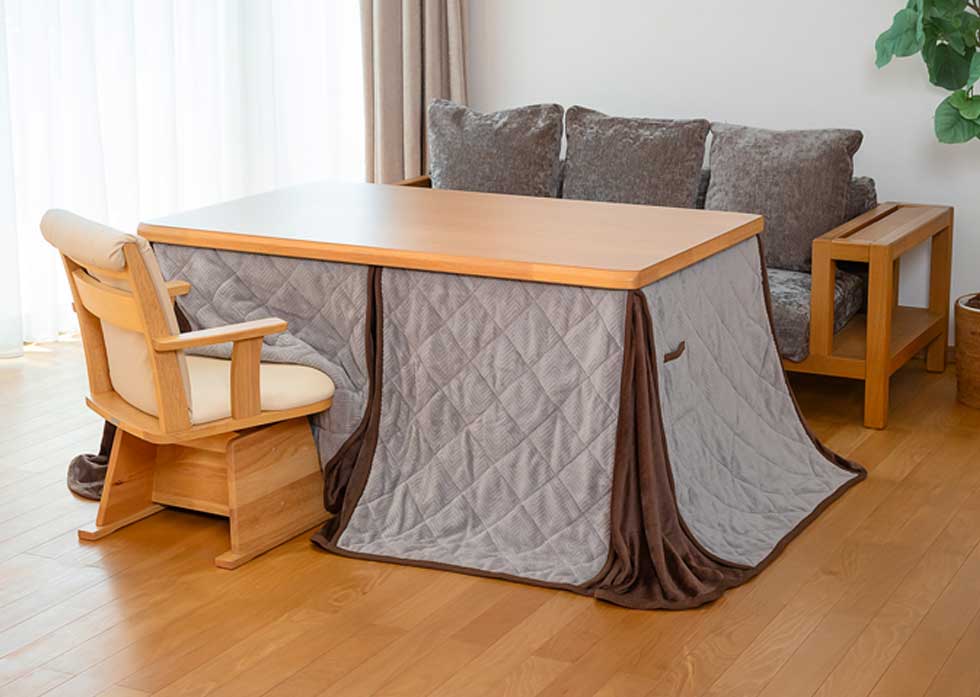 楽天市場】【メーカー公式】コイズミ ダイニングこたつ用 掛布団 KFD