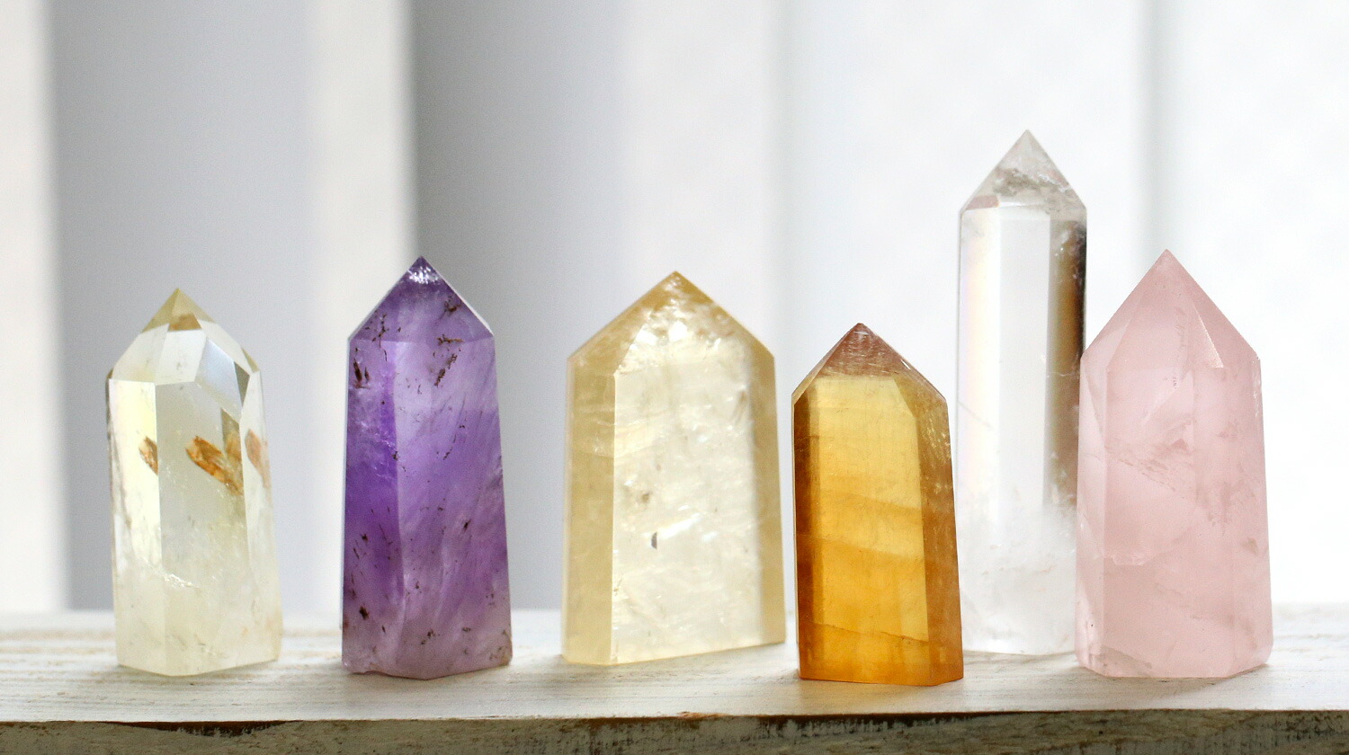 楽天市場】プリズムストーン 【天然石六角柱の浄化インテリア