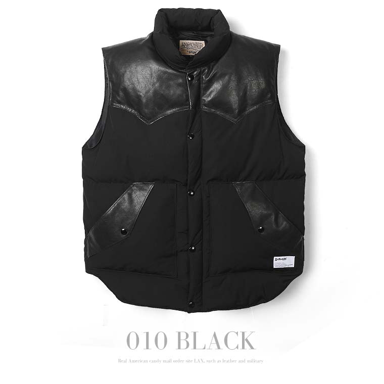 楽天市場】【ポイント10倍】Schott ショット LEATHER COMB. VEST