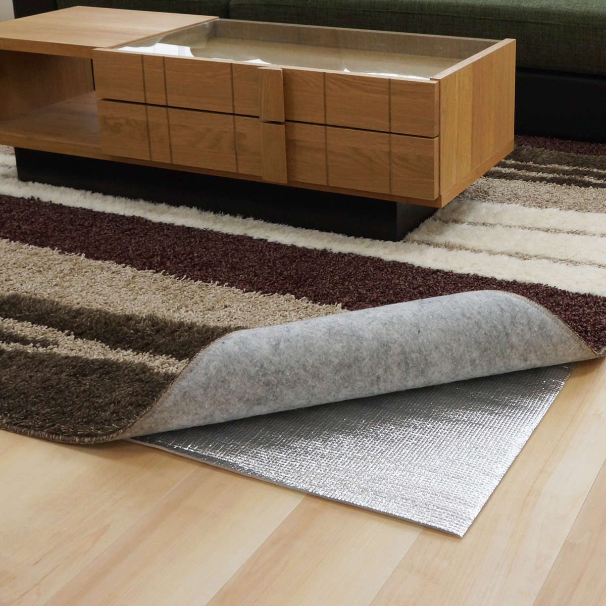 楽天市場】防ダニほかほかDX(デラックス) アルミ 3畳 U-Q938 （ 床