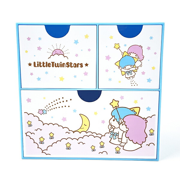 サンリオ リトルツインスターズ キャラチェスト 小物入れ インテリア