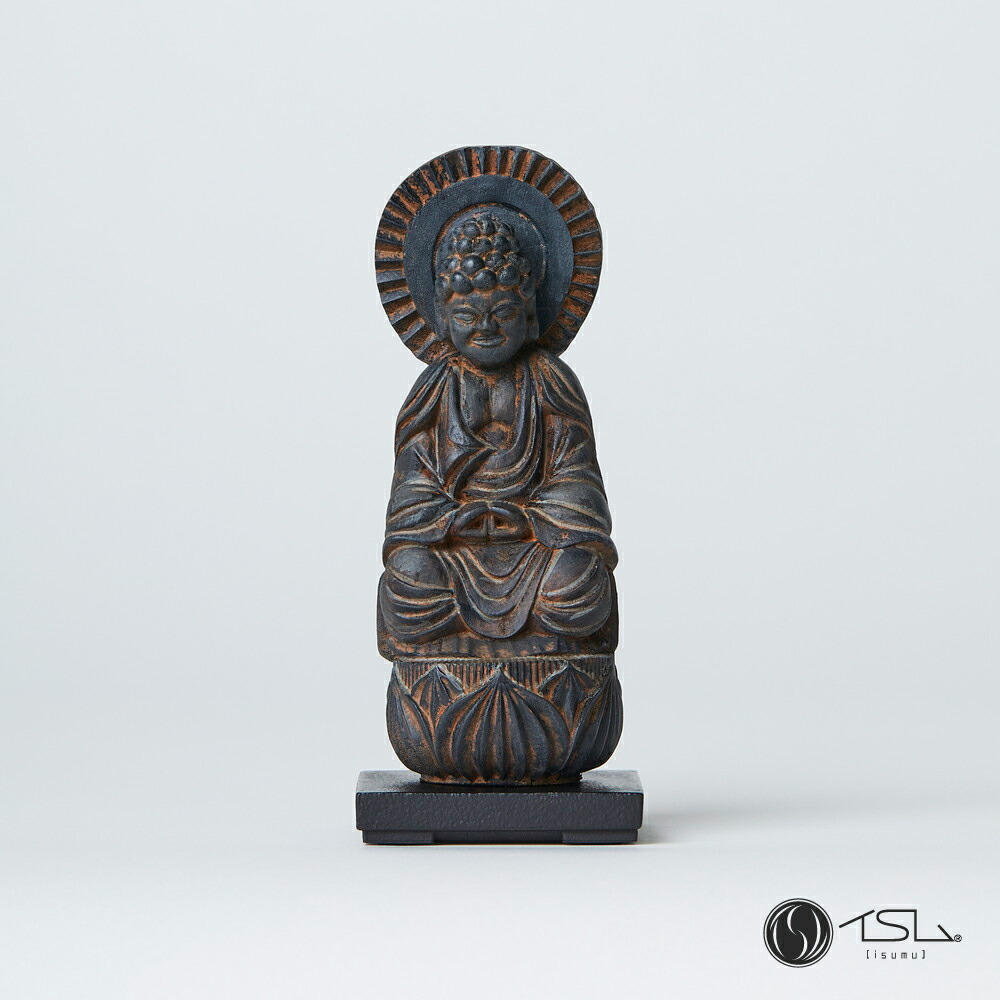 楽天市場】大日如来像イスム仏像フィギュア TanaCOCORO [ 掌 ] WOOD