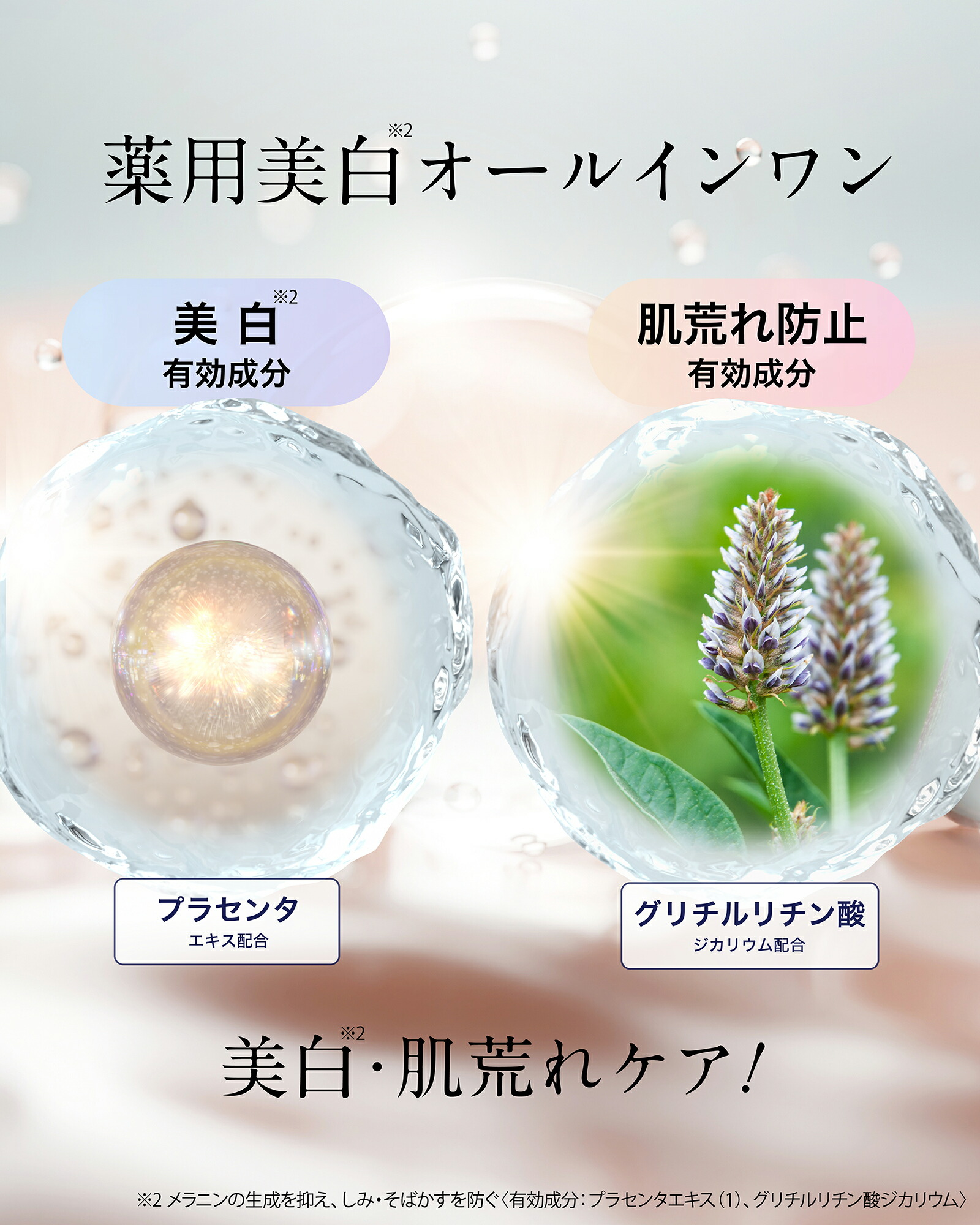 楽天市場】ひとつでシミ対策も叶う【薬用プリエネージュ プラセリッチ