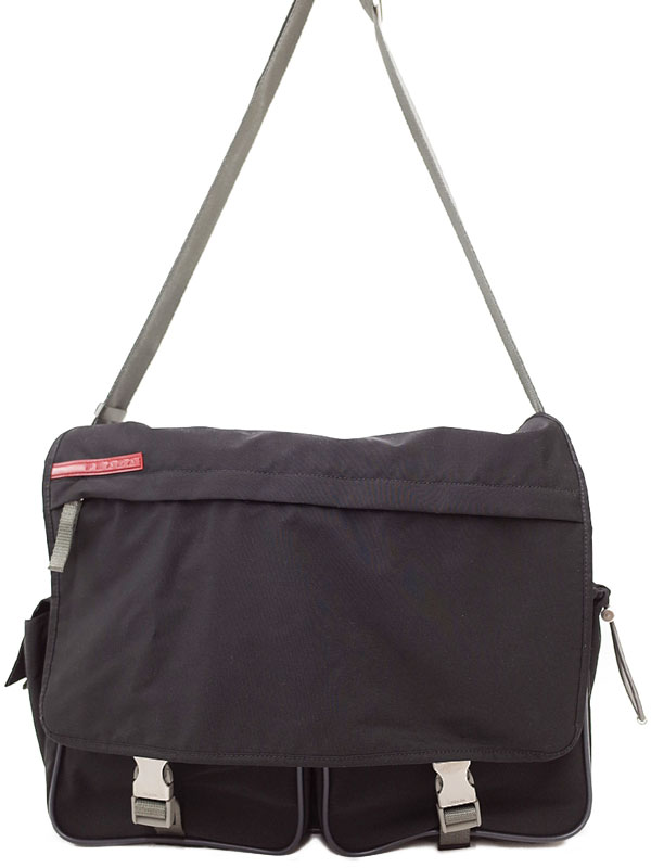 PRADA】プラダ『スポーツライン メッセンジャーバッグ』4VS110 ユニ