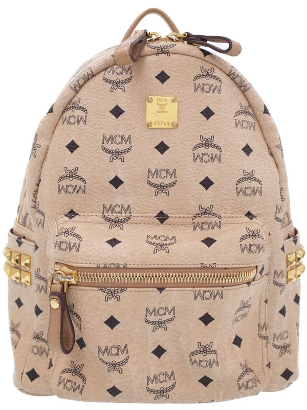 MCM】【リュックサック】エムシーエム『スターク サイドスタッズ付