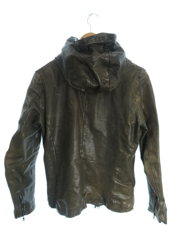 ISAMU KATAYAMA BACKLASH】ジャパンホース製品染めフードパーカー