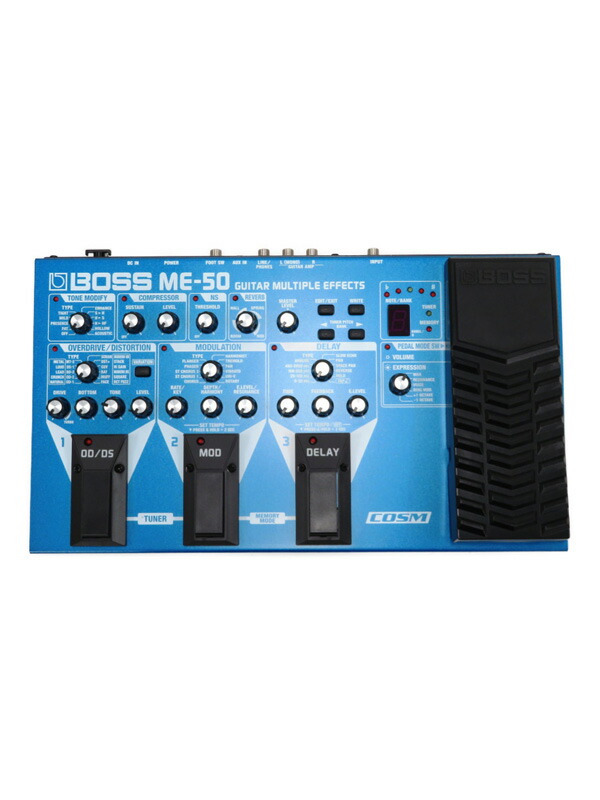 BOSS】【単3×6本】ボス『マルチエフェクター』ME-50 1週間保証【中古