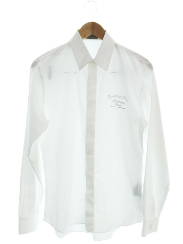 Dior Homme】ディオールオム『アトリエ刺繍 長袖シャツ size39