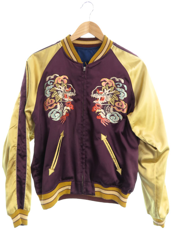 TAILOR TOYO】テーラー東洋『ドラゴン 軍艦 リバーシブルスカジャン