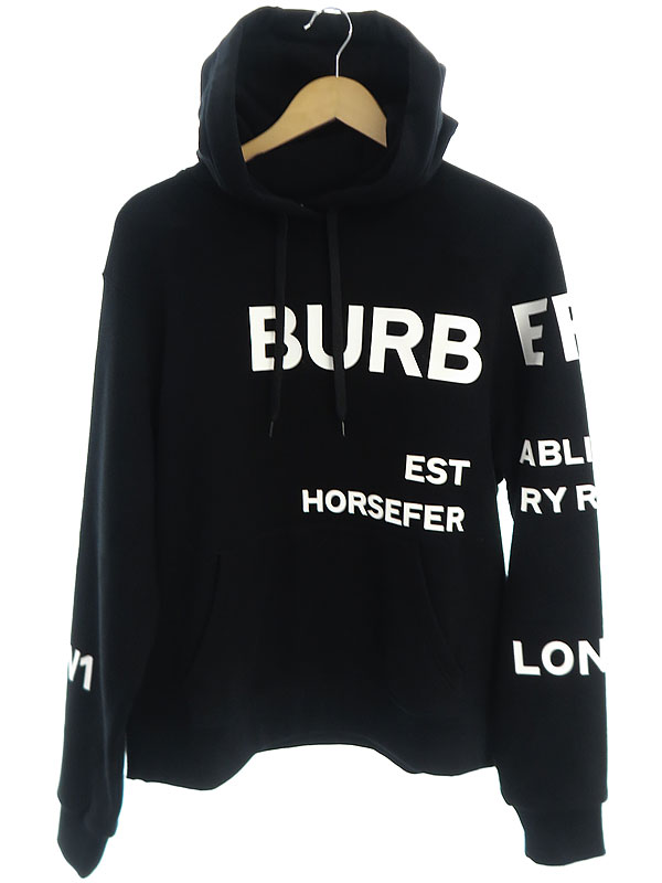 BURBERRY】バーバリー『ホースフェリープリント ロゴ スウェットプル