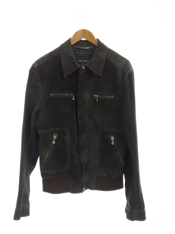 DOLCE＆GABBANA】ドルチェアンドガッバーナ『スエードジャケット