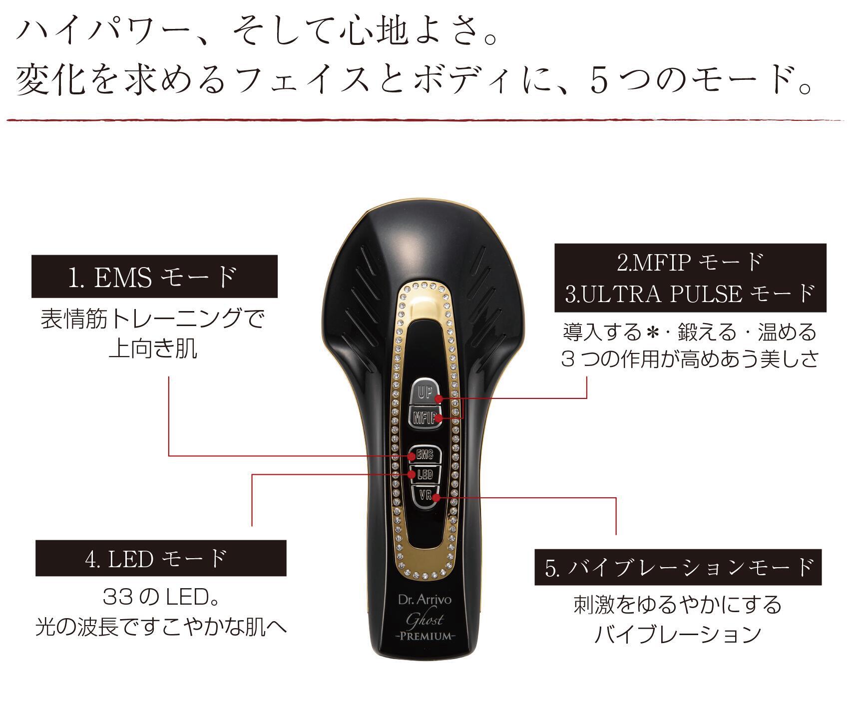 ドクターアリーヴォ ゴースト プレミアム -プリンスブラック-<br