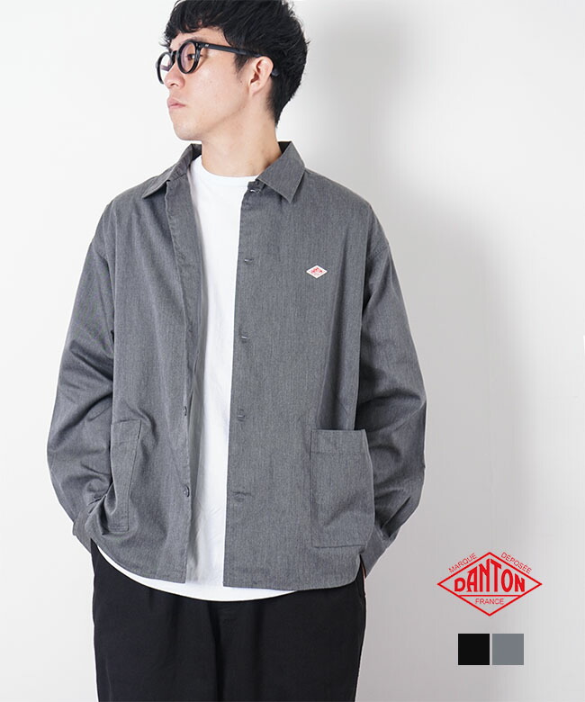 ◇[DT-B0307TCC]DANTON(ダントン) SHIRT カバーオールシャツ | メンズ