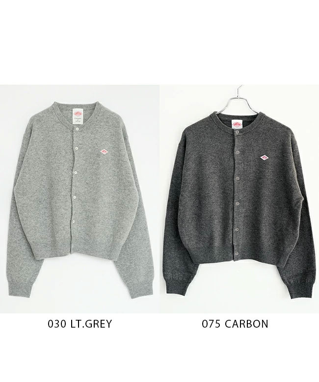 DT-D0031LMW]DANTON(ダントン)CREW NECK CARDIGAN(クルーネック