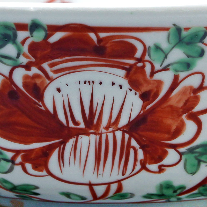 楽天市場】九谷焼：呉須赤絵牡丹文大鉢・正木春蔵《大鉢・23.0cm