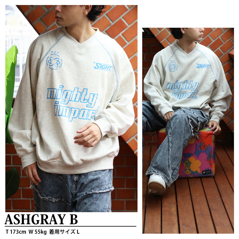 楽天市場】トレーナー メンズ サッカー オーバーサイズ 【 送料無料