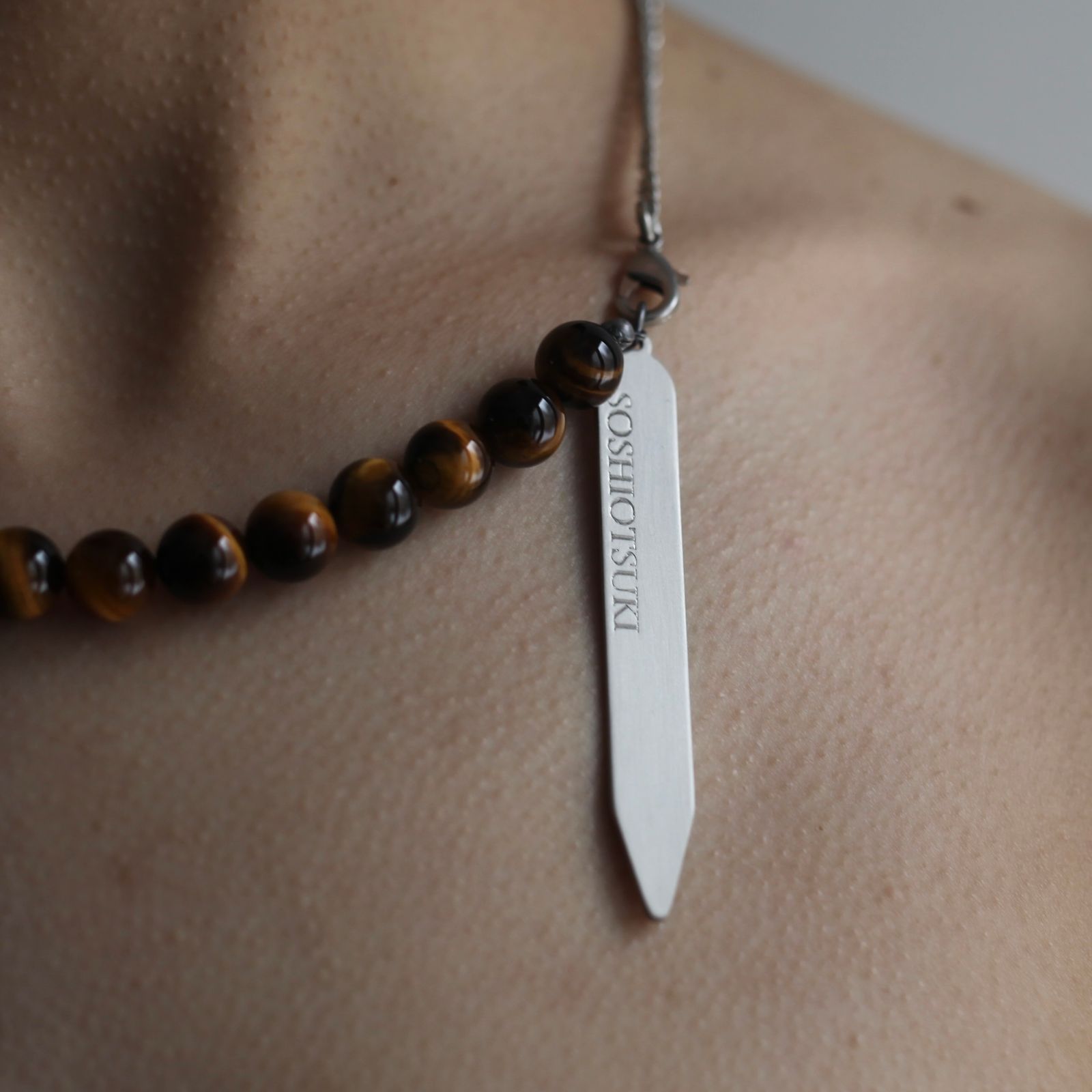 SOSHIOTSUKI - 【お取り寄せ注文可能】Collar Stays Juzu(BROWN