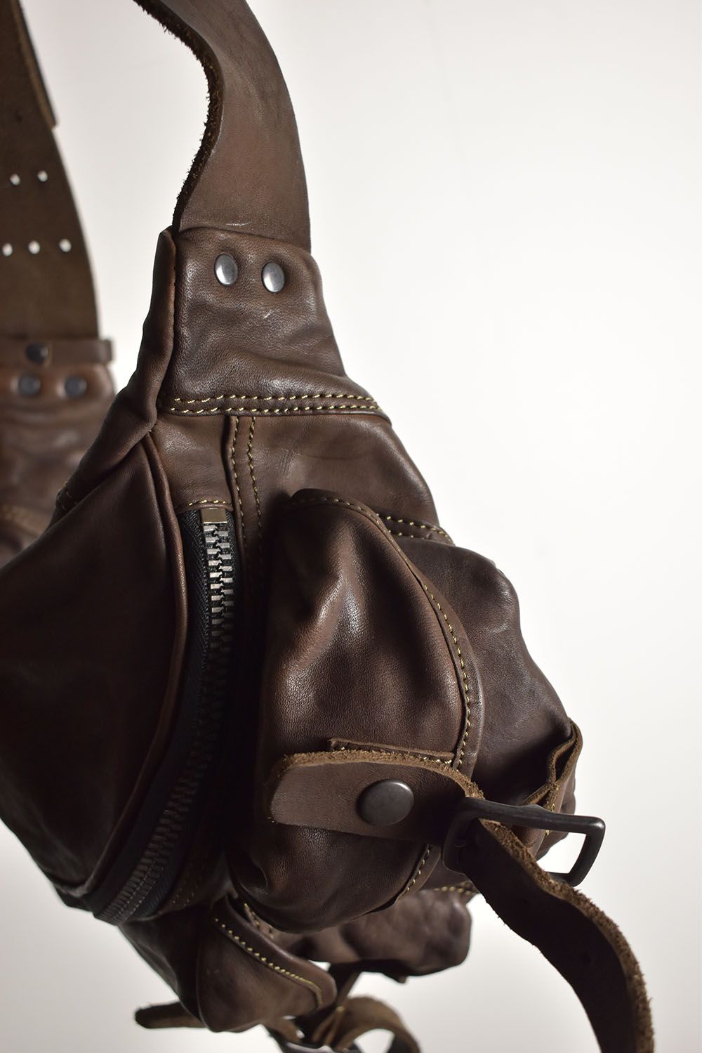 ISAMU KATAYAMA BACKLASH - Double Shoulder 3Pin Belt Waist/Shoulder