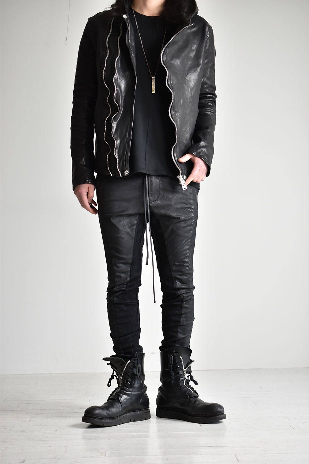 ISAMU KATAYAMA BACKLASH - JAPAN SHOULDER “GARMENT-DYED” HOODED