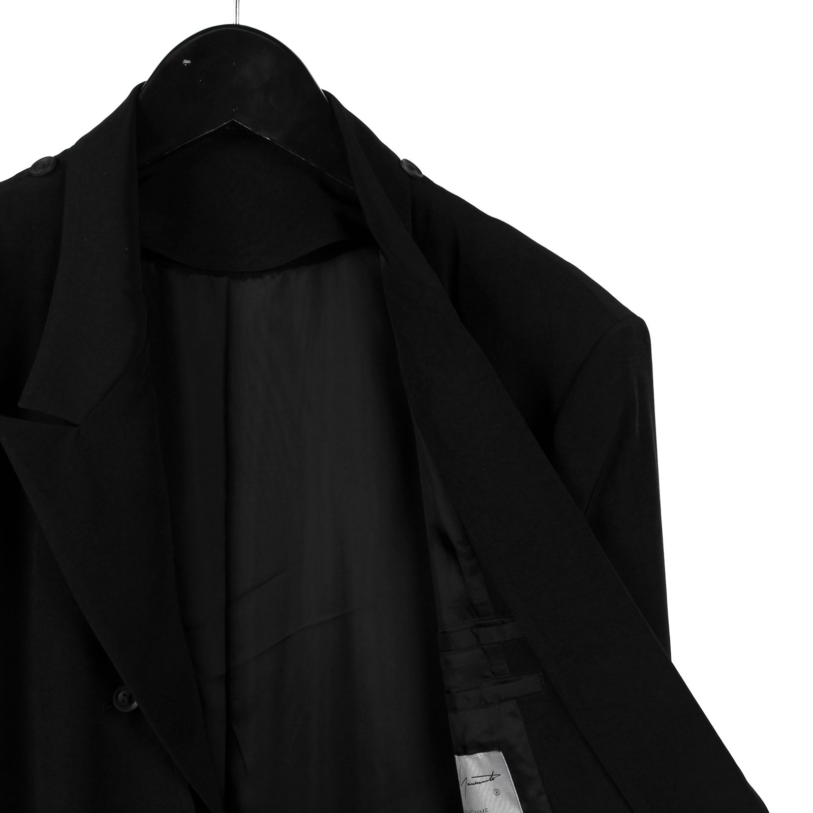 yohji yamamoto - pour homme | ラペル着脱JKT / ロングジャケット