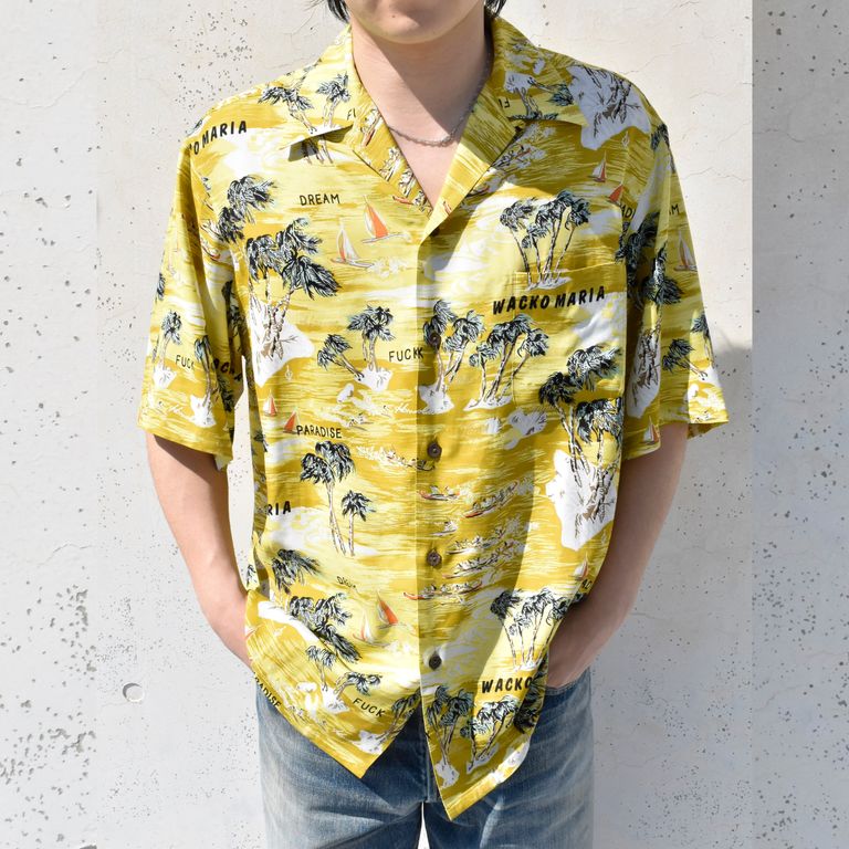 MINEDENIM - × WACKO MARIA アロハシャツ （YSP / イエロー） | chord