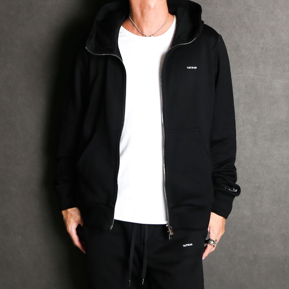 TATRAS - FELDA - フェルダ - BLACK / ジップアップパーカー