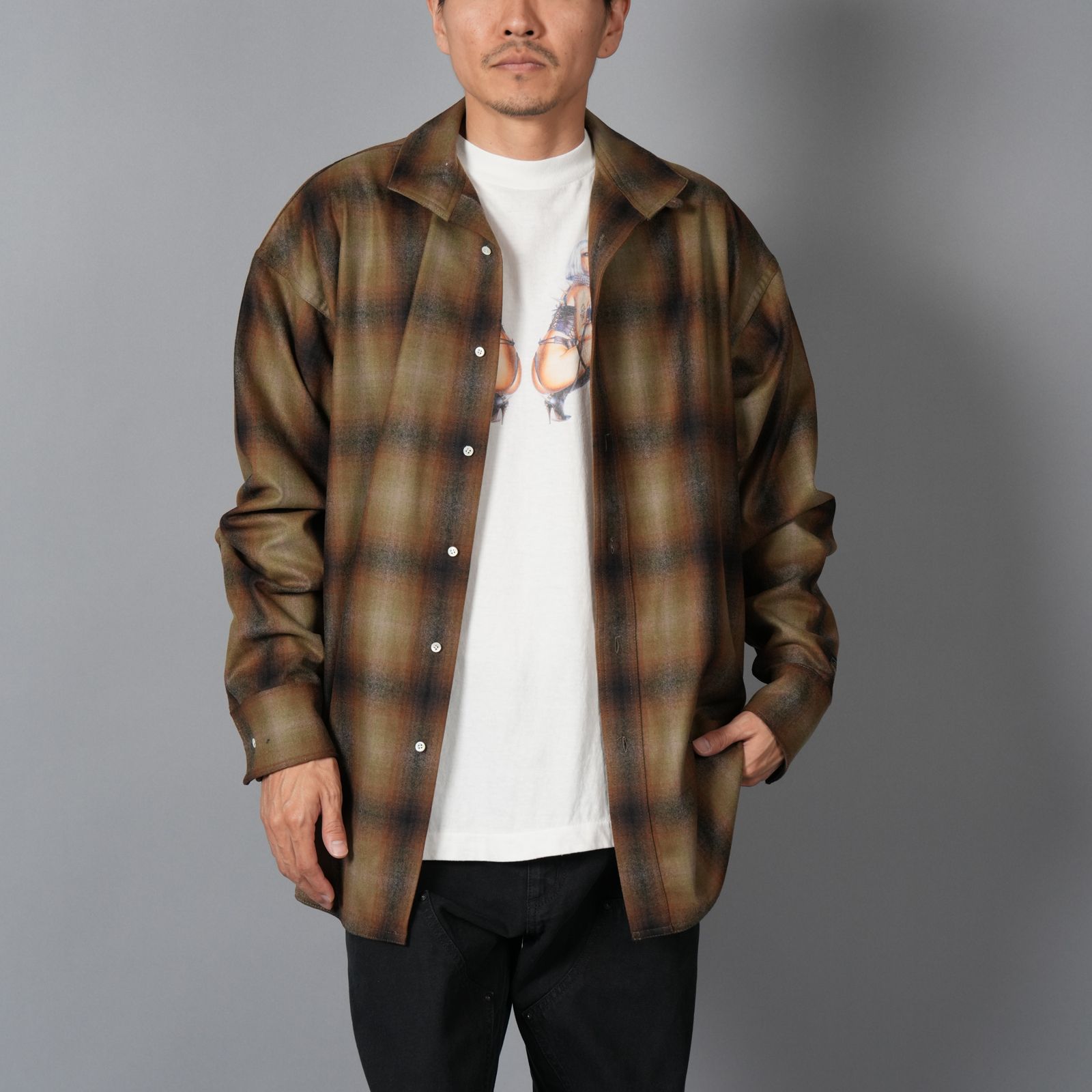 BASICKS - 【限定】Basicks x Pendleton x DELUXE / Shadow Check