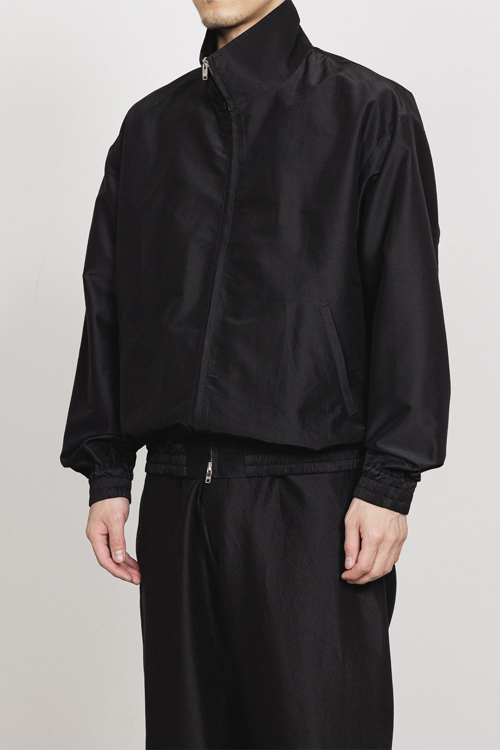 MARKAWARE - BRATAC SILK × ORGANIC WOOL TAFFETA SPORTS JACKET