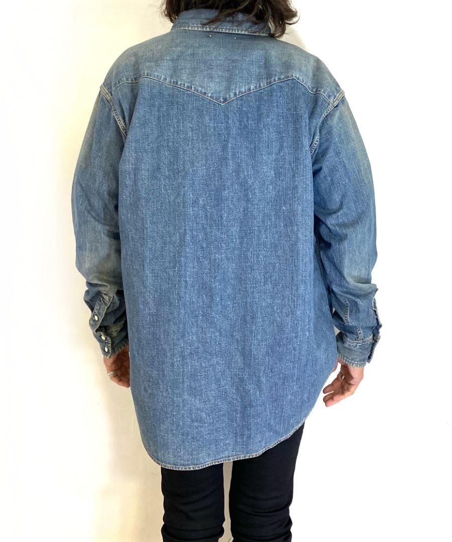 MINEDENIM - L.Western SH USD (USD) / デニム ウエスタン シャツ