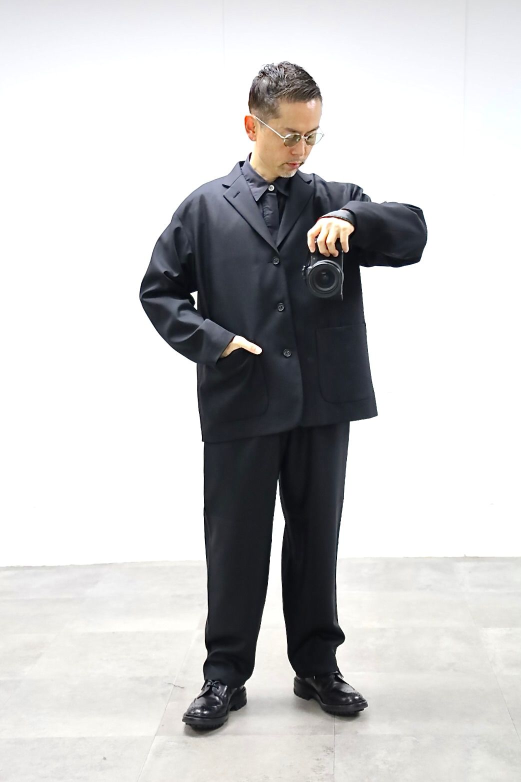 COMME des GARCONS HOMME - コムデギャルソンオム26SS ウールギャバ3B