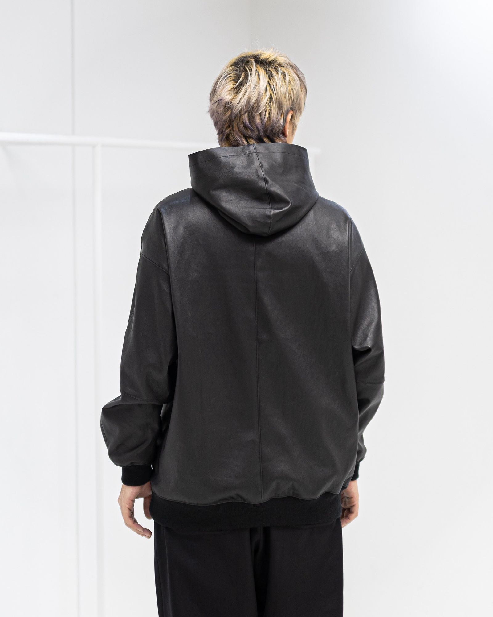 Graphpaper - グラフペーパー 26SS Bonded Leather Hooded Pullover