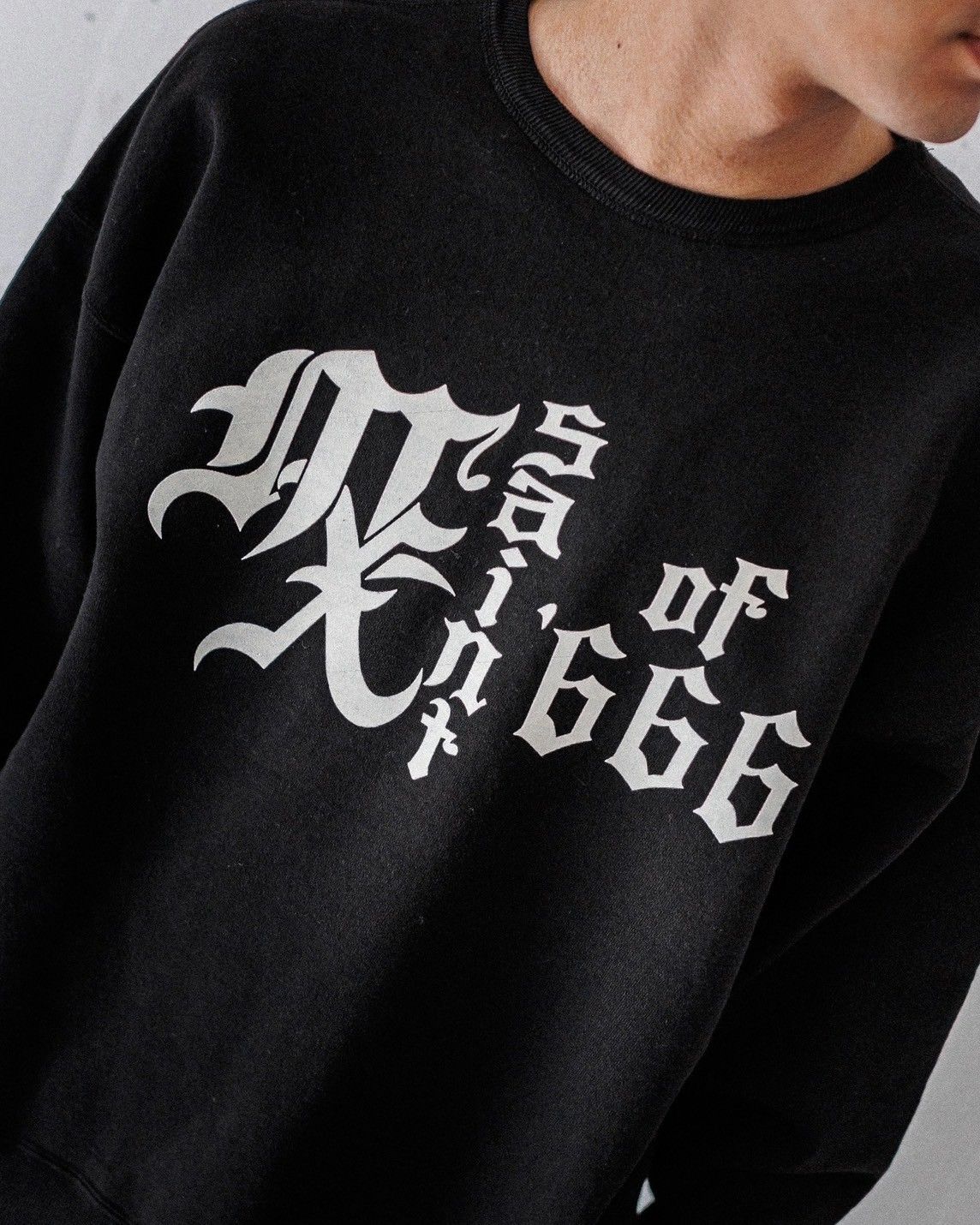 SAINT M×××××× - セントマイケル25SS MX666 CRW-N SWEAT(SM-HR8-0000