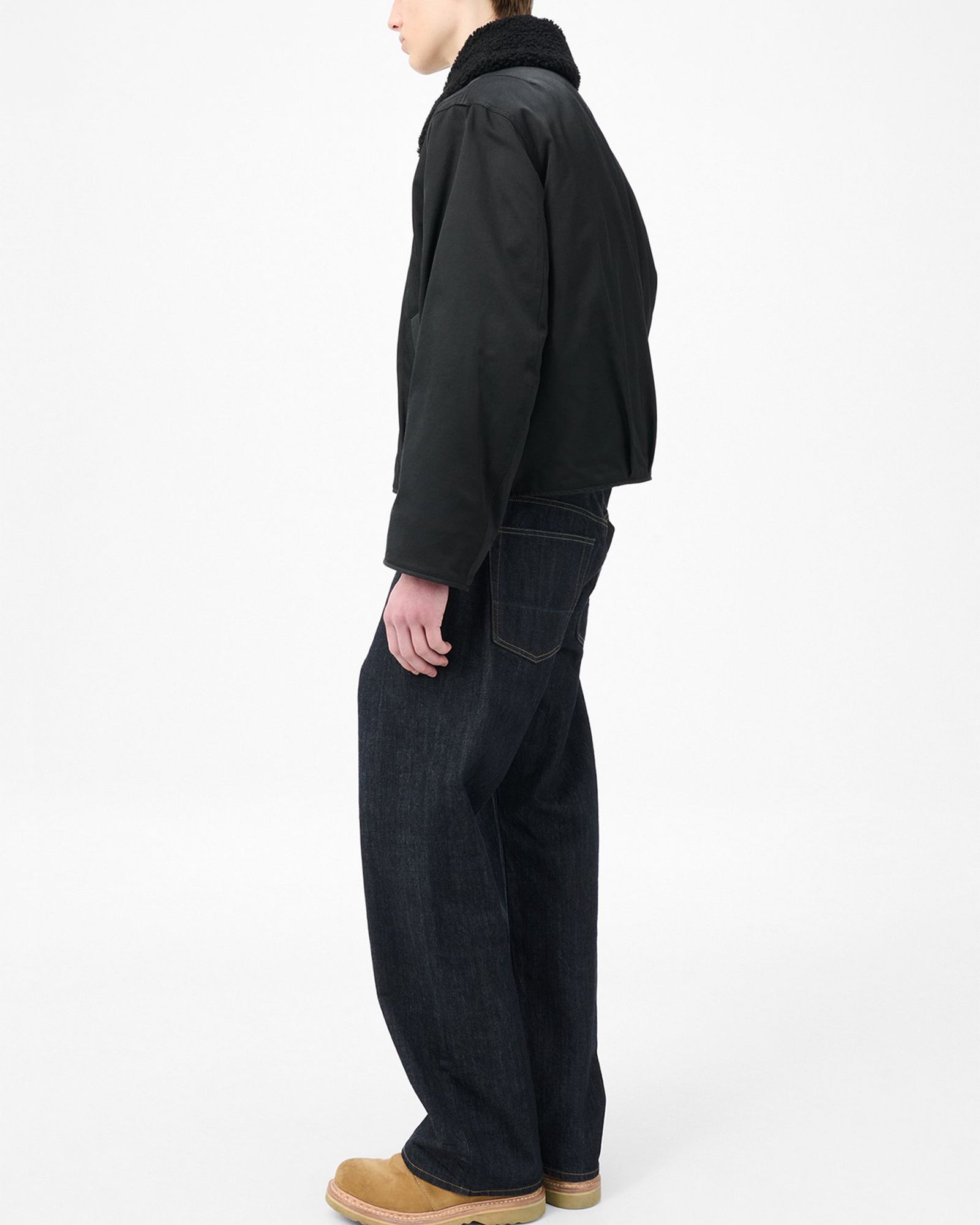 OUR LEGACY - ACE JACKET Black Aero Nylon | River