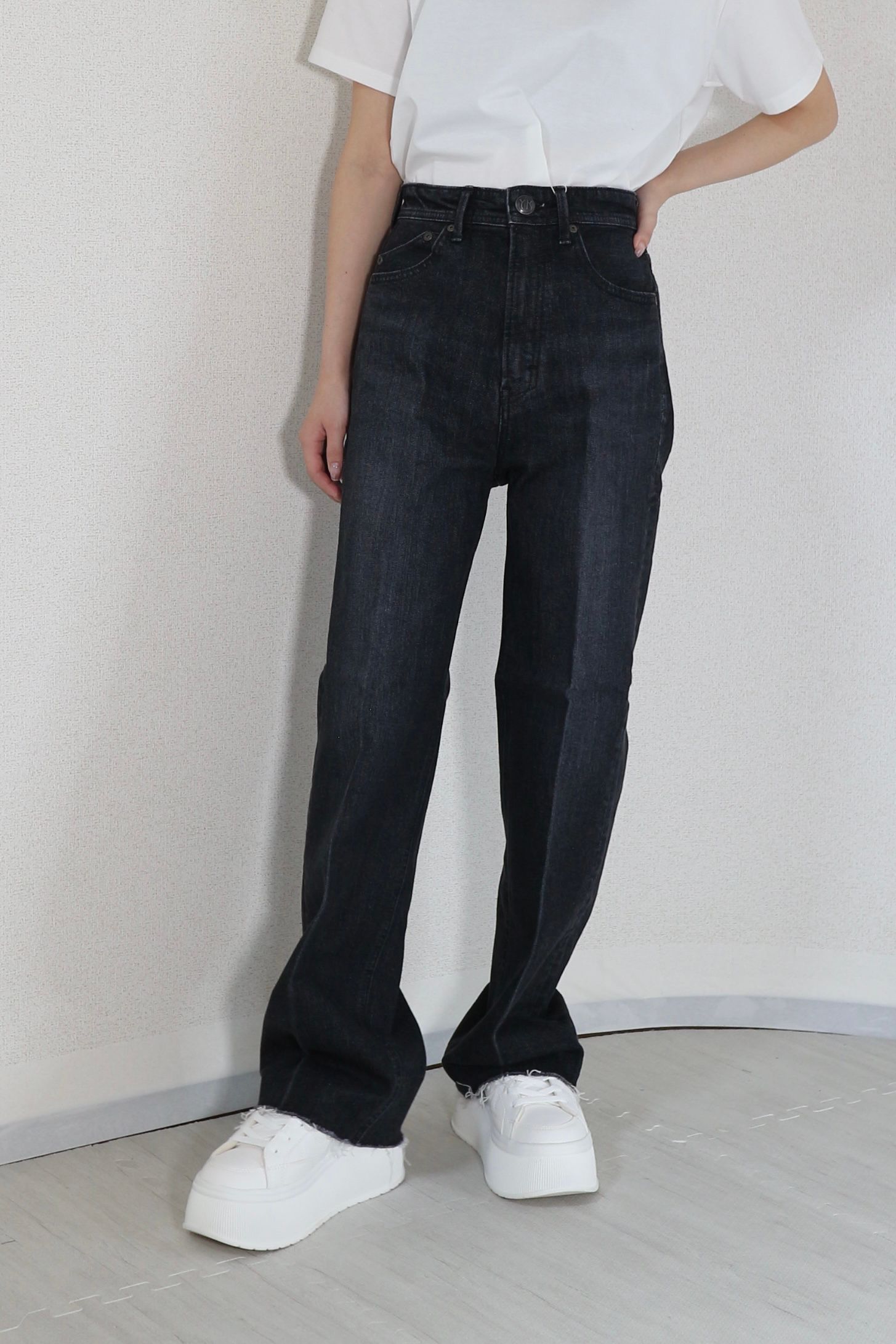 CASA FLINE - 【YANUK × CASA FLINE】CENTER PRESS STRAIGNT DENIM