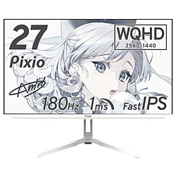 ゲーミングデスクトップパソコン ホワイト S2-144F46[RTX4060] 【新界2